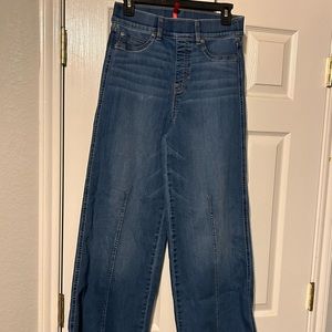 Spanx clean indigo bootcut trouser